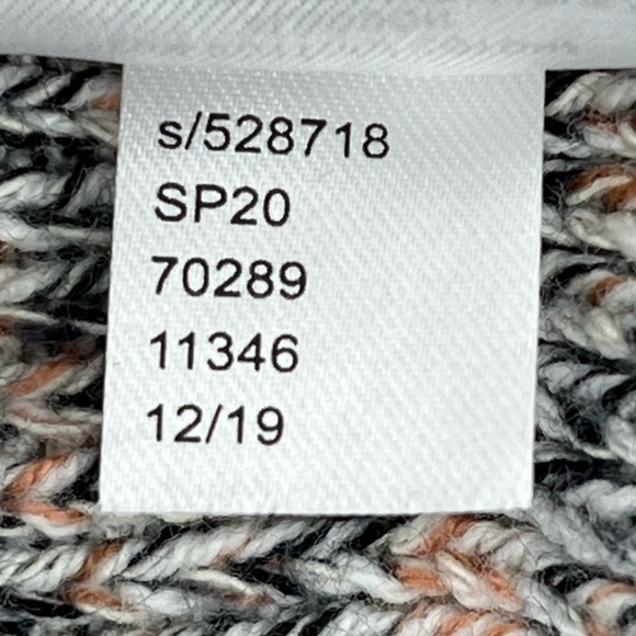 NWT Loft Oversized Speckled Cotton Blend Boatneck Sweater 16/18 - Picture 7 of 7